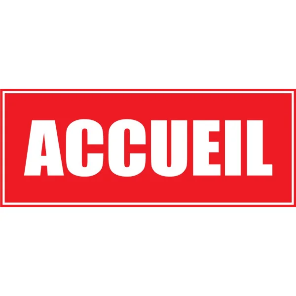 Accueil-Panneau bureau-Panneaux Signalétiques