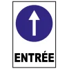 Direction entrée-Panneau directionnel-Panneaux Signalétiques
