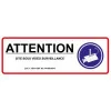 Attention site surveillée par vidéo surveillance-Panneau vidéo surveillance-Panneaux Signalétiques
