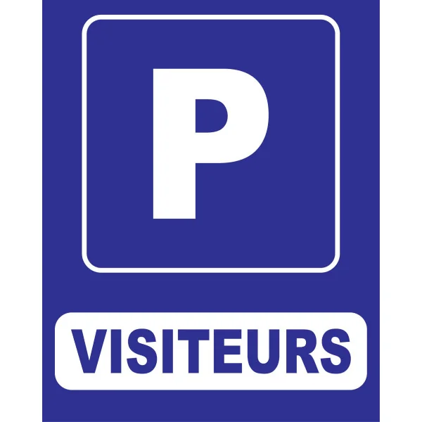Parking visiteurs-Panneau parking-Panneaux Signalétiques