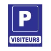 Parking visiteurs-Panneau parking-Panneaux Signalétiques