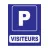 Parking visiteurs-Panneau parking-Panneaux Signalétiques