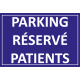 Parking réservé patients