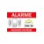 Alarme propriété protégée surveillance 24h/24-Panneau vidéo surveillance-Panneaux Signalétiques