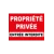 Propriété privée défense d'entrer-Panneau propriété privée-Panneaux Signalétiques