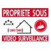 Kit de dissuasion pour propriété-Panneau vidéo surveillance-Panneaux Signalétiques