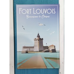 Fort Louvois, toile sur Chassis