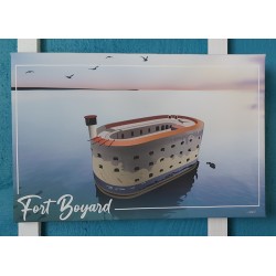 Fort Boyard, toile sur chassis
