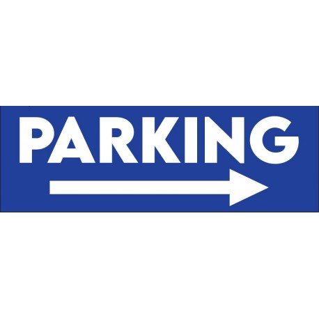 Panneau Parking Droite