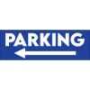 Panneau Parking Gauche-Panneau parking-Panneaux Signalétiques