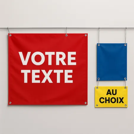 Banderole personnalisable-Banderoles-Panneaux Signalétiques