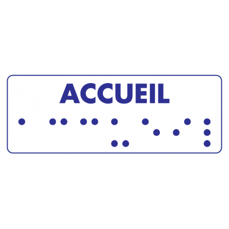 Accueil braille