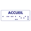 Accueil braille-Signalétique braille-Panneaux Signalétiques