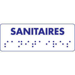 Sanitaires braille