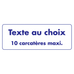 signalétique braille texte au choix