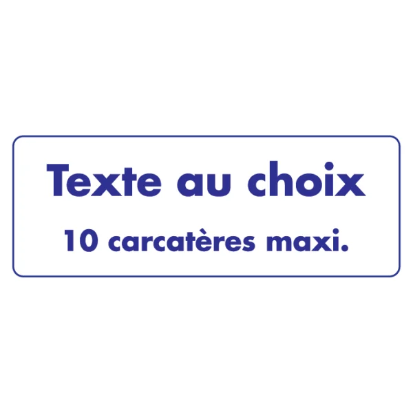 Signalétique braille texte au choix-Signalétique braille-Panneaux Signalétiques