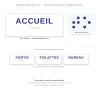 Signalétique braille texte au choix-Signalétique braille-Panneaux Signalétiques
