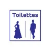 plaque de porte toilette-Plaque de porte-Panneaux Signalétiques