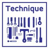 plaque de porte technique