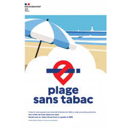 Plage sans tabac