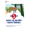 Parc et jardin sans tabac