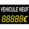 Panneau de vente véhicule neuf-Panneau commercial-Panneaux Signalétiques