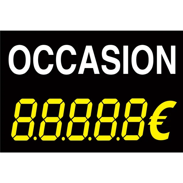 Panneau de vente occasion-Panneau commercial-Panneaux Signalétiques
