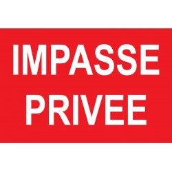 Impasse privée