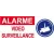 Alarme vidéo surveillance (lot de 10p)-Autocollant de dissuasion-Panneaux Signalétiques