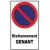 Autocollant de dissuasion pour parking " stationnement gênant "-Panneau stationnement-Panneaux Signalétiques
