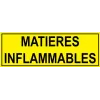 Panneau matières inflammables-Panneau local technique-Panneaux Signalétiques