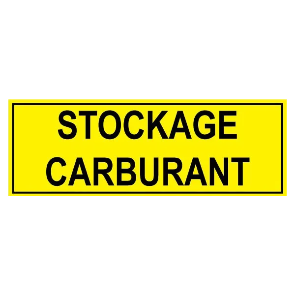 Panneau stockage carburant-Panneau local technique-Panneaux Signalétiques