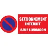 Panneau signalétique stationnement interdit"sauf interdit"-Panneau stationnement-Panneaux Signalétiques