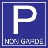Parking non gardé-Panneau parking-Panneaux Signalétiques