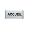 Plaque de porte Alu"ACCUEIL"-Plaque de porte-Panneaux Signalétiques