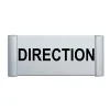 Plaque de porte Alu"DIRECTION"-Plaque de porte-Panneaux Signalétiques