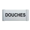 Plaque de porte Alu"DOUCHES"-Plaque de porte-Panneaux Signalétiques