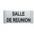 Plaque de porte Alu"SALLE DE REUNION"-Plaque de porte-Panneaux Signalétiques