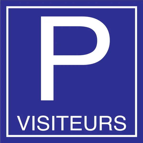 Parking visiteurs-Panneau parking-Panneaux Signalétiques