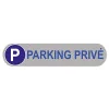 Plaque de Parking Parking privé au Format 500x110mm en 5mm d'épaisseur-Panneau parking-Panneaux Signalétiques
