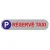 Plaque de Parking réservé Taxi au Format 500x110mm en 5mm d'épaisseur-Panneau parking-Panneaux Signalétiques