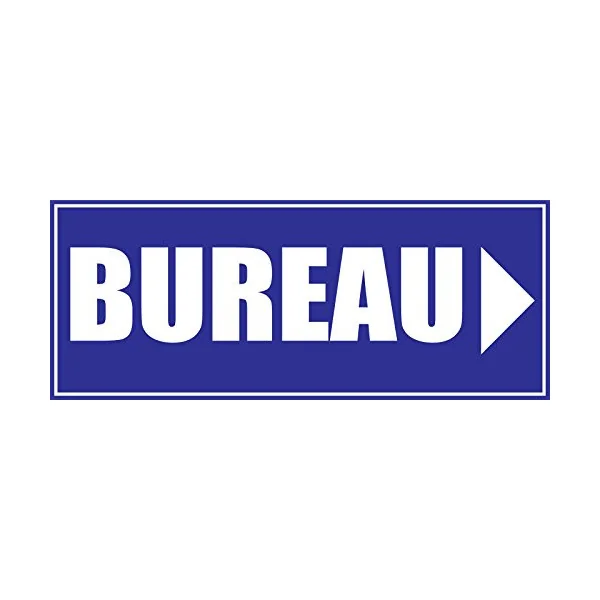 Panneau Bureau direction droite-Panneau bureau-Panneaux Signalétiques