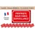 Pack 1 Panneau,10 adhésifs propriété sous vidéo Surveillance-Panneau vidéo surveillance-Panneaux Signalétiques