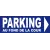 Parking direction droite au fond de la cour-Panneau parking-Panneaux Signalétiques