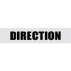 Plaque de porte "DIRECTION"-Panneau bureau-Panneaux Signalétiques