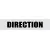 Plaque de porte "DIRECTION"-Panneau bureau-Panneaux Signalétiques