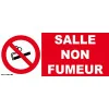 Panneau signalétique "SALLE NON FUMEUR"-Panneau interdit de fumer-Panneaux Signalétiques