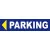Panneau"Parking direction gauche"-Panneau parking-Panneaux Signalétiques