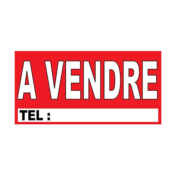 Banderole "A VENDRE "-Banderoles-Panneaux Signalétiques