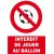 Panneau Interdit de Jouer au Ballon-Interdiction-Panneaux Signalétiques